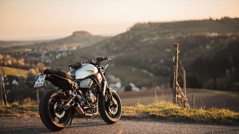 バイクが生き生きと