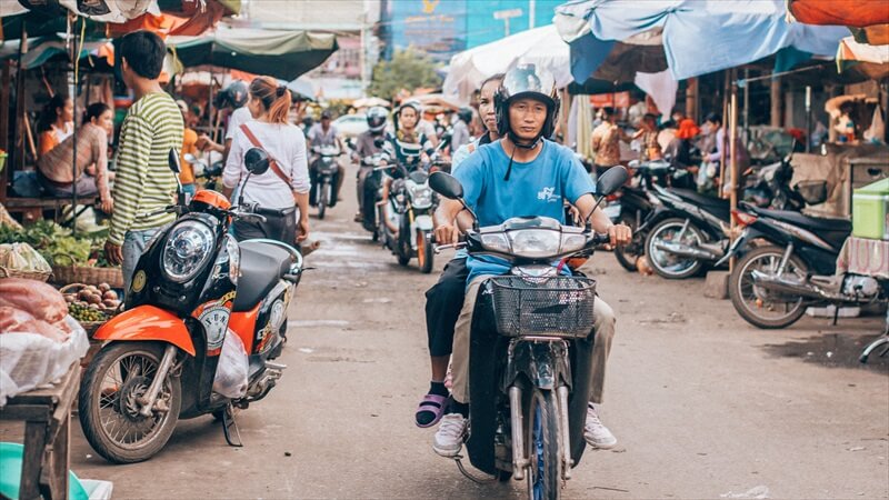 バイクが生き生きと