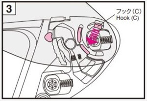 ヘルメットシールド３