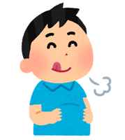 お腹が膨れると眠くなる