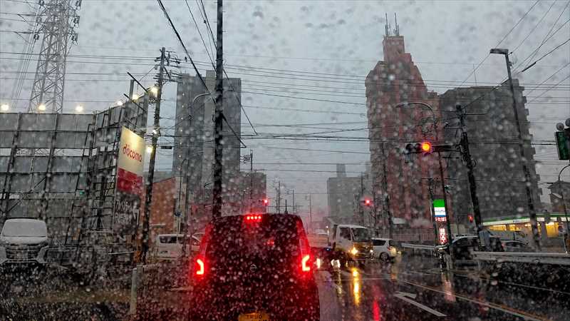 雨でもスマホナビが使える