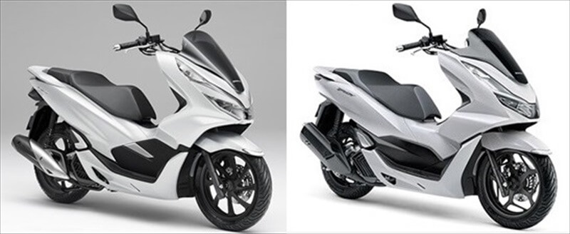 3型PCX（JF81,KF30）と4型PCX（JK05,KF47）のリアサスの違い