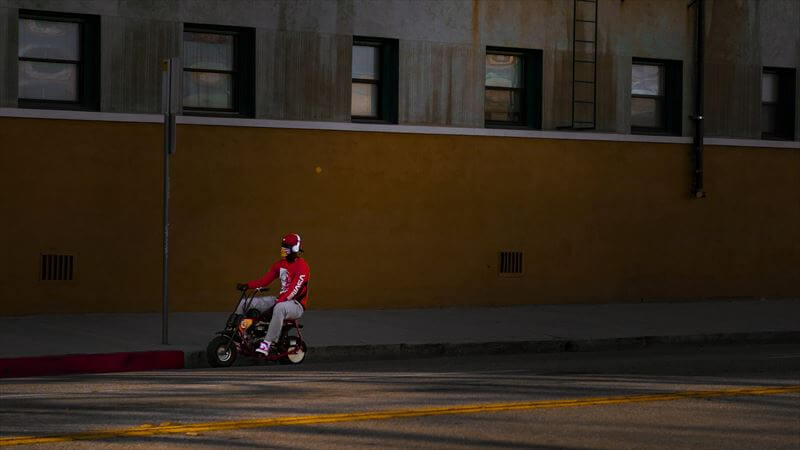 バイクとの車間の取り方