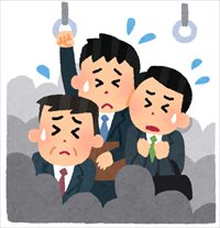 人ごみに入らなくて済む