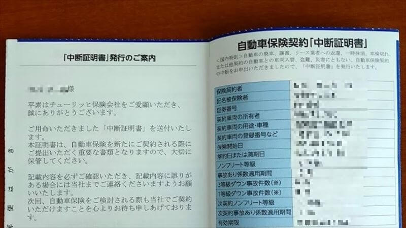 バイク保険を止める方法