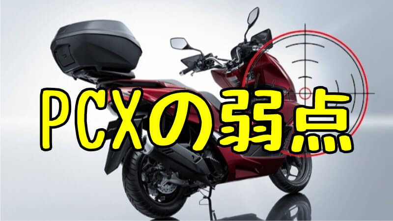 PCXのデメリット・弱点