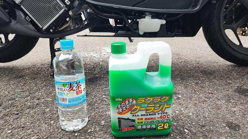 バイク冷却水（クーラント）の役目と劣化