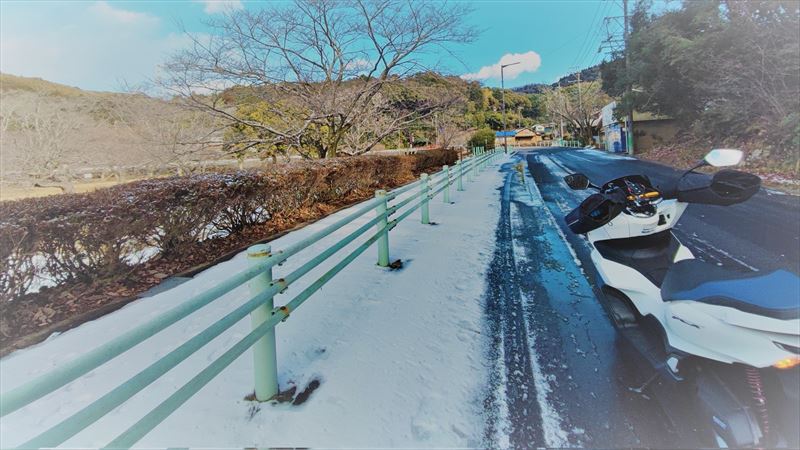 冬の雨用グローブ