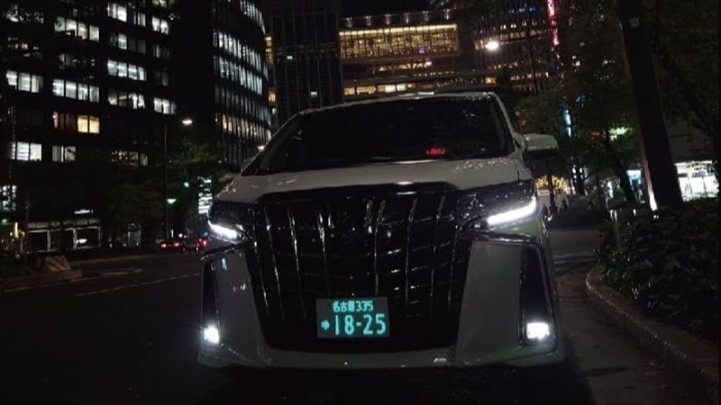 車も字光式を見かけなくなった