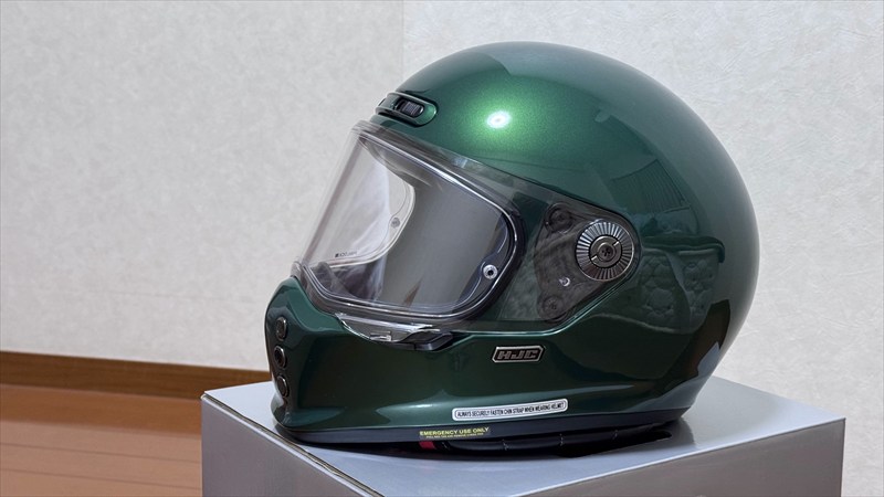 HJC V10のサイズ感　ARI・SHOEIとの比較