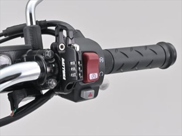 デイトナ スレンダーヘルメットロック ダイヤルタイプ