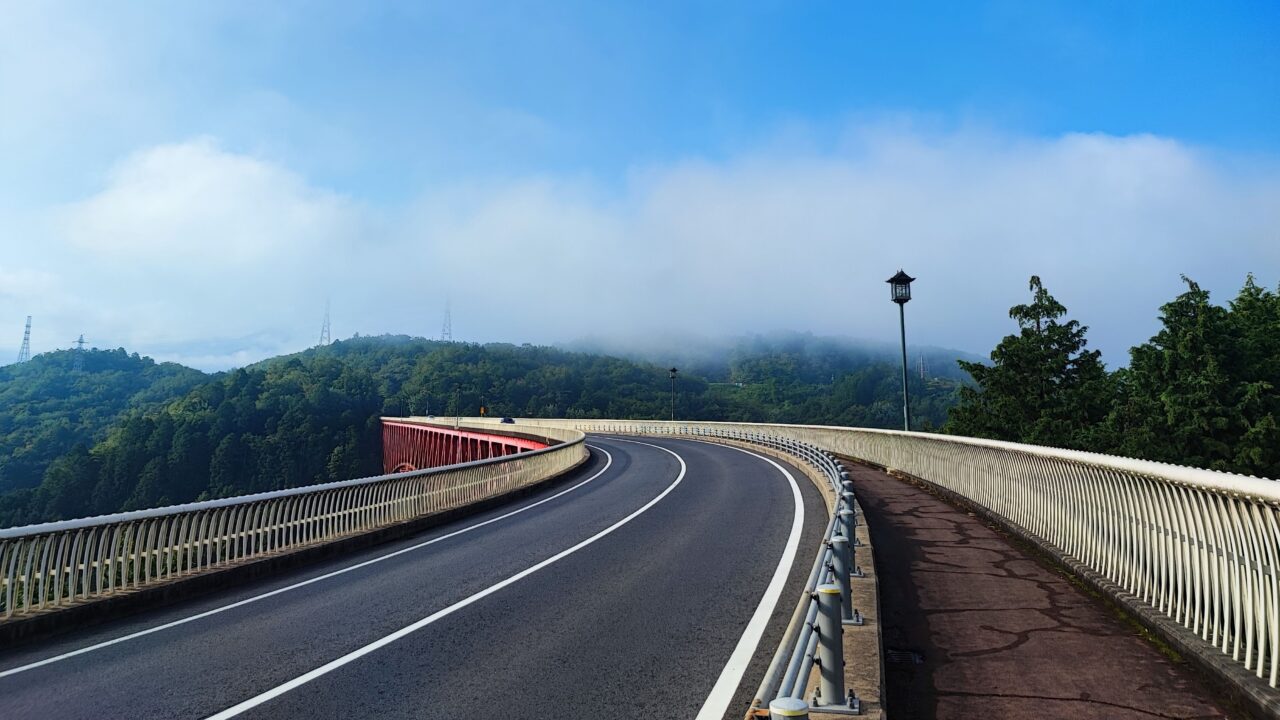 障害物が無ければ、対向車線やガードレールに飛んでいく