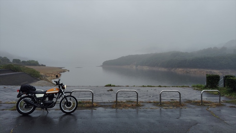 雨まみれも、おかし
