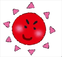 顔がまだらに日焼けする