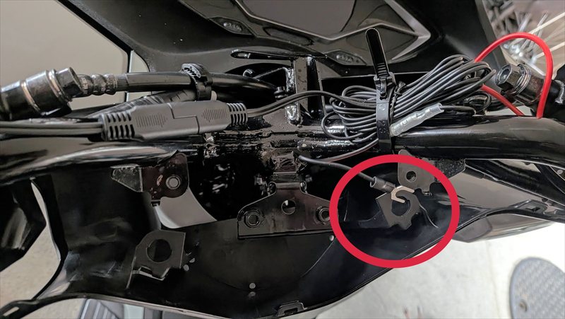 GNDラインの接続