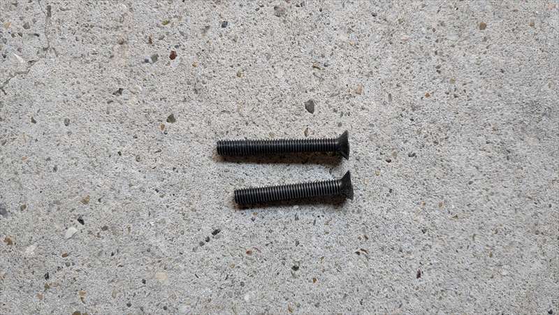 ヘルメットロックホルダ取り付け