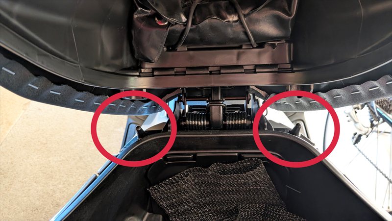 ハンドルバーカバーを取ってしまう